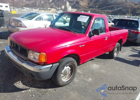 2002 Ford Ranger Xl/Xlt из США, поврежденный, VIN 1FTYR10DX2PA60671